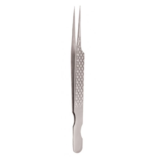 Diamond Print S-Type Eyelash Tweezer