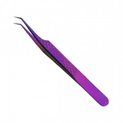 Purple Plasma Coated Tweezers
