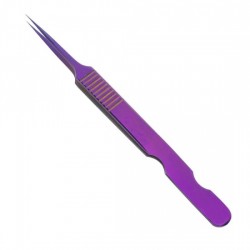 Purple Plasma Coated Tweezers