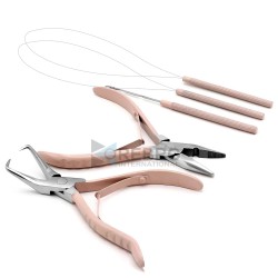 Hair Extension Tools Kit- Beige
