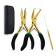 Hair Extension Tools Kit- Gold