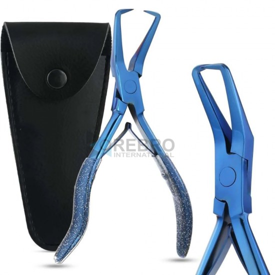 Hair Extension Micro Beads & Tape in Remover Plier-Blue
