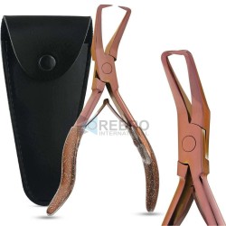 Hair Extension Micro Beads & Tape in Remover Plier- Rose Gold