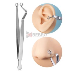 Piercing Tweezers (for Nose, Ear, and Navel)