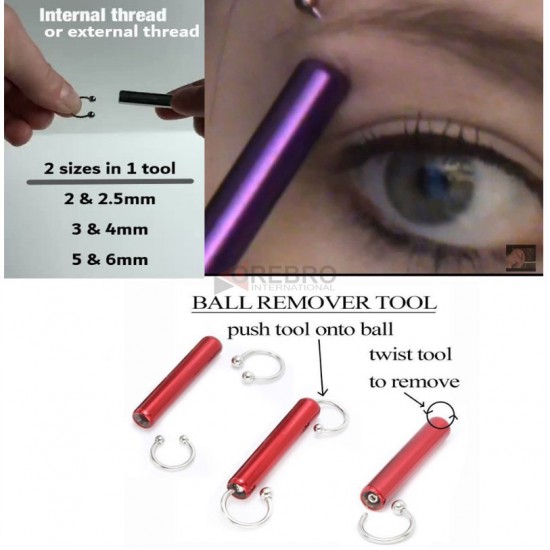 Body Jewelry Ball Holder / Remover Tool