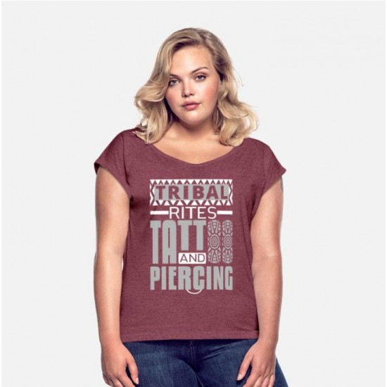 Women's Rolled Sleeve T-Shirt