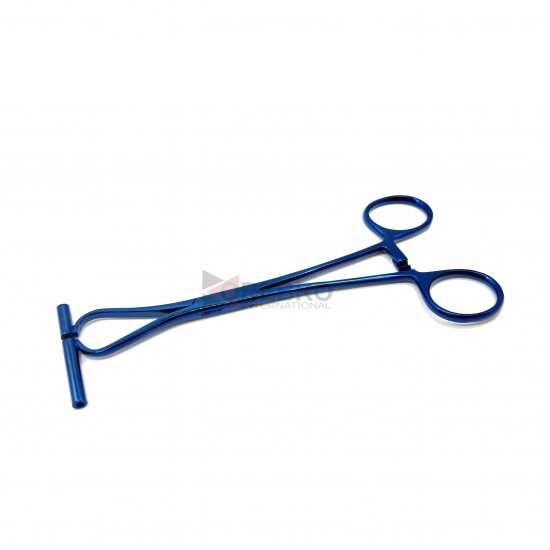 Extra Long Septum Forceps - Blue Oxide Coated