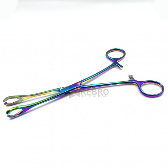 Forester(Sponge) Forceps, Slotted -Multi Oxide Coated