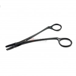 Ring Opening/Closing Forceps-Multi Use Tool, 2 Grooves - Black Oxide Coated