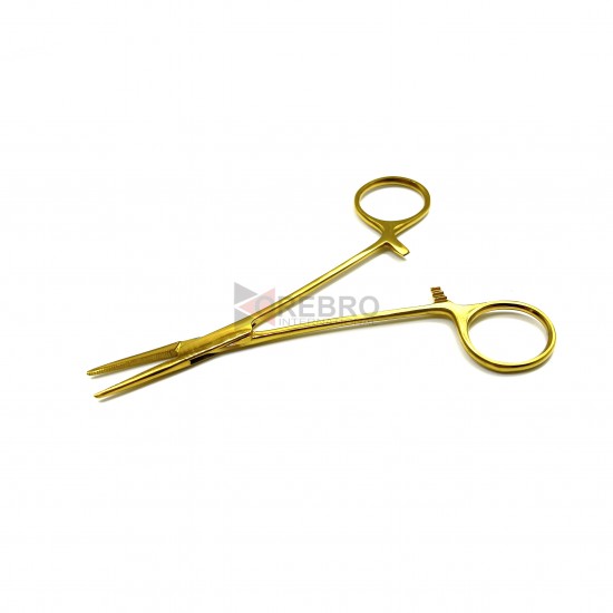 Hemostatic Forceps - Gold Oxide Coated