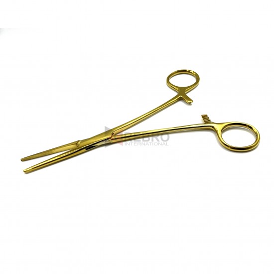 Hemostatic Forceps - Gold Oxide Coated