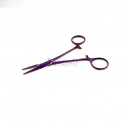 Hemostatic Forceps - Purple Oxide Coated