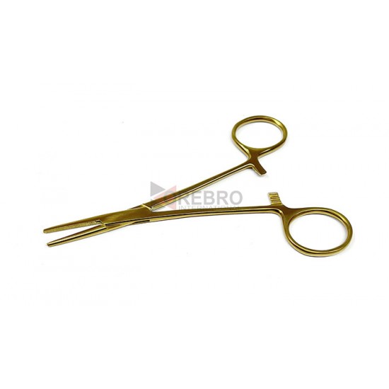 Hemostatic Forceps- Gold Oxide Coated