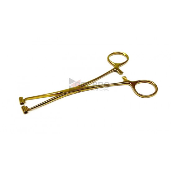 Septum Forceps Gold- Oxide Coated