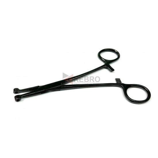 Septum Forceps Style # 3- Black Oxide Coated