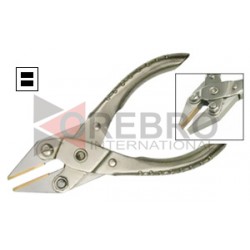 Parallel Action Brass Tip Flat Nose Pliers