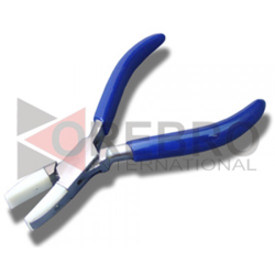 Flat-Nose Pliers with Nylon Jaws