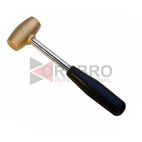 Brass Hammers with Rubber Handle