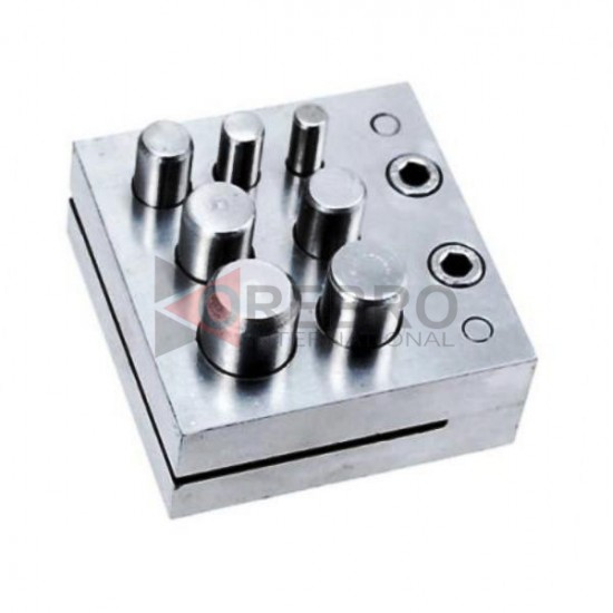 Disk Cutter With 7 Round Punches