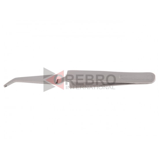 Curved Self-Closing Tweezer