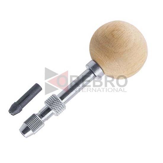 Round Wood Tool Handle with Chuck