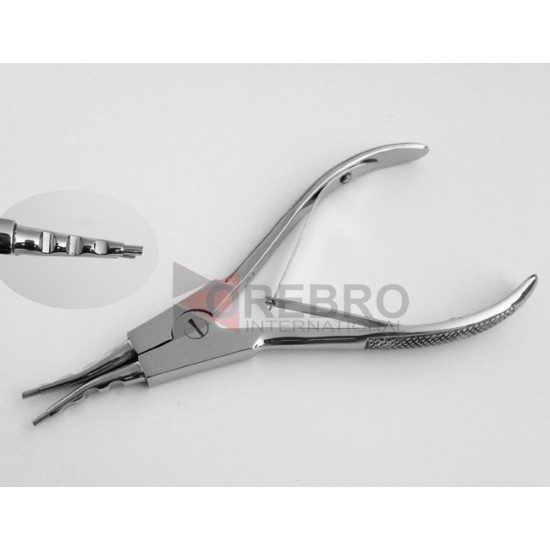 Ring Opening Pliers, Outward Bend Tip