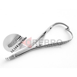 Dermal Anchor Holding Pliers-1.2mm,1.6mm,2mm Holes