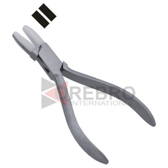 Flat Double Pliers Narrow Jaws