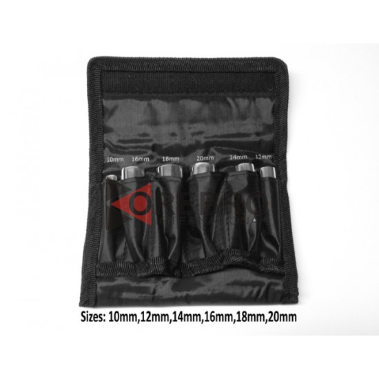 6 Pieces Insertion Tapers Set- 10mm To 20mm