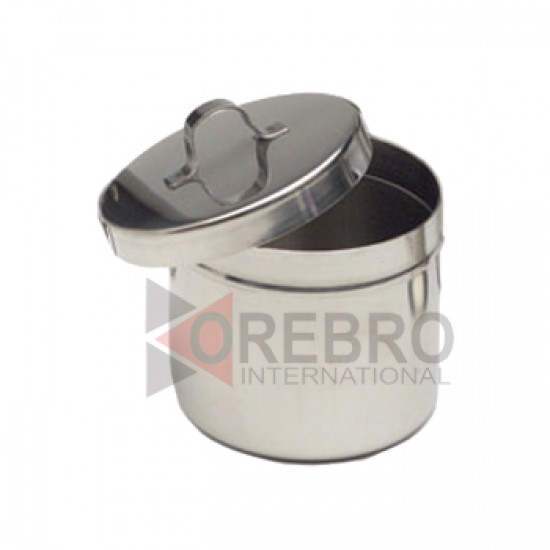 Ointment Jar with Strap Handle Cover