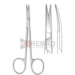 Iris scissors, pointed / pointed, Curved