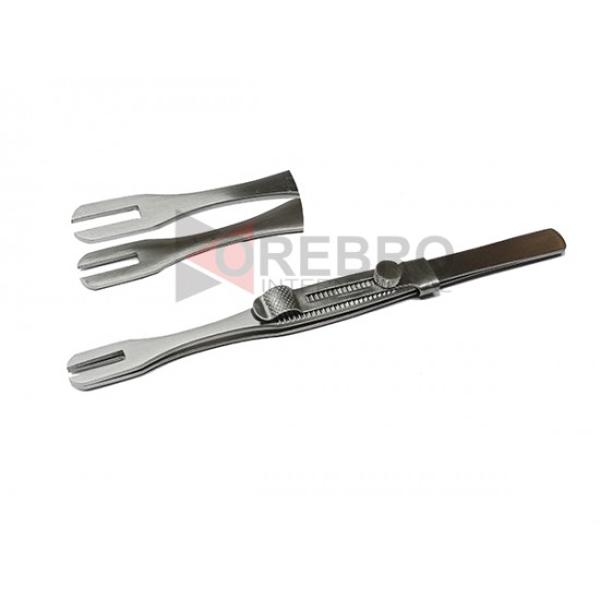 Self Locking Slotted Universal Tweezers