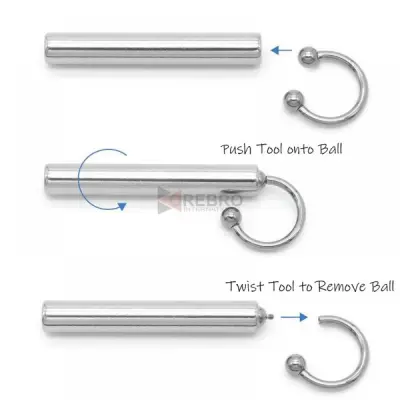 Body Jewelry Ball Holder / Remover Tool