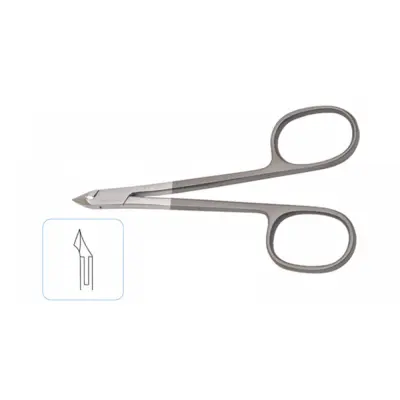 Cuticle Nipper Scissor Type 10cm