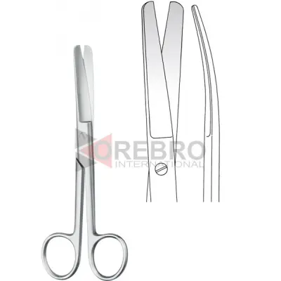 Dressing Scissors, Blunt/ Blunt, Curved