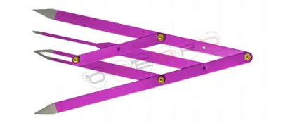 Eyebrow Divider- With Rexine Pouch