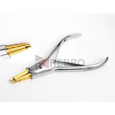 Medium Ring Opening Pliers with Brass Tips
