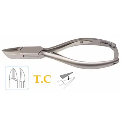 Nail Clipper Curved Jaw 14cm T.C