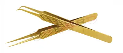 Needle Nose Curved Tweezer (12cm) Diamond Elite Needle Nose Straight Tweezer (12cm) Diamond Elite