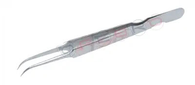Needle Nose Curved Volume Tweezer