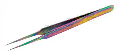 Needle Nose Straight Isolation Tweezer