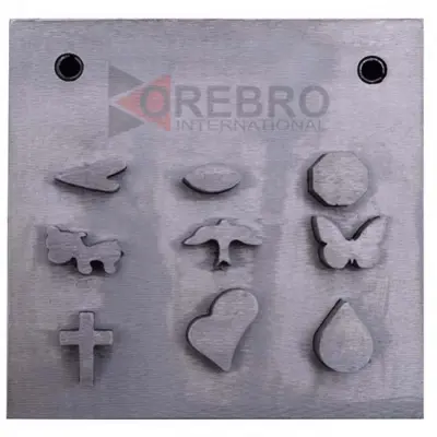 New Steel Disc Cutter 9 Assorted Shapes Jewellery Designs Pattern Various Forms