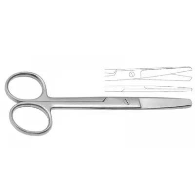 Operating Scissors 14.5cm Straight Blunt/Blunt