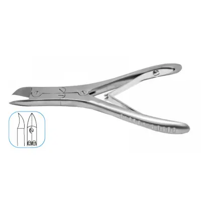 Curved Double Action Nail Clipper Extra Fine 15cm