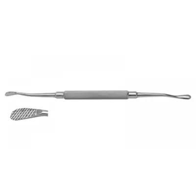 Bone File No.12A Double Ended 7" (17.8cm), Cross Serrations