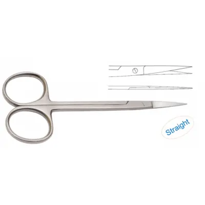 Super Edge Iris Scissor Straight 11.5cm