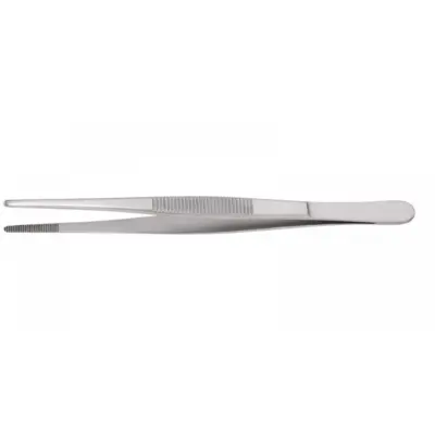 Dressing Tissue Forceps 14cm Straight
