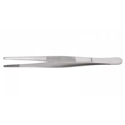 Dressing Tissue Forceps 15cm Straight