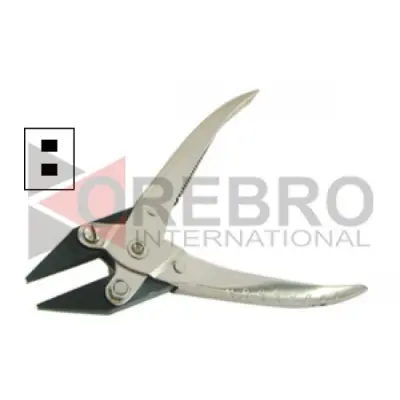 Parallel Action Narrow Flat Nose Pliers
