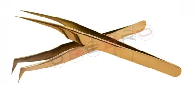 Pro Straight Angle Isolation Tweezer (12cm) L-type Volume 75° Tweezer (11.5cm)